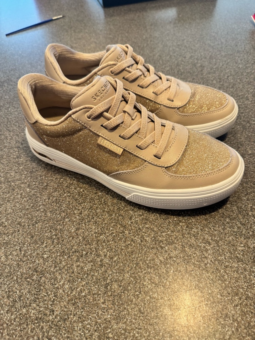 Skechers Street Arch Fit Arcade Sneakers -Glittery Night